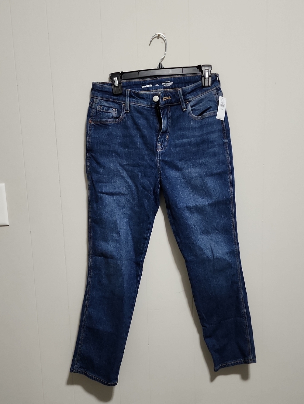 Old Navy Women's Dark Blue Vintage Slim